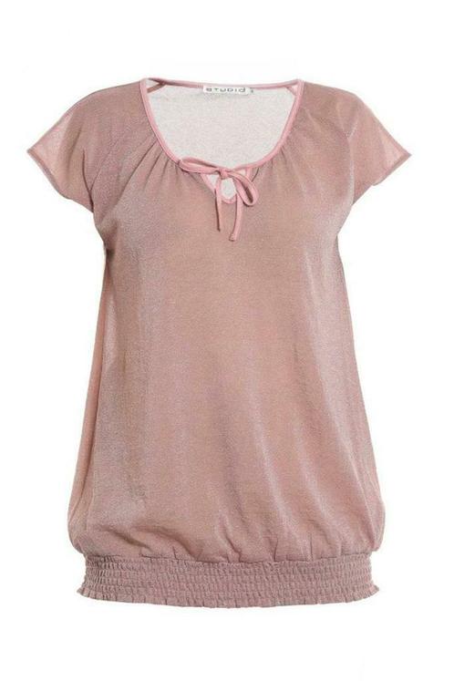 Shirt Studio smock elastiek onder maat M=46/48, Kleding | Dames, T-shirts, Verzenden