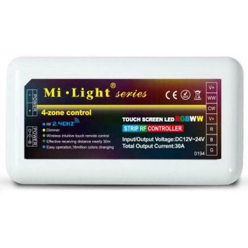 Receiver RGB / WW LED ontvanger -  RF 2.4G 4-zone, Télécoms, Émetteurs & Récepteurs, Envoi