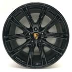 Porsche Panamera 971 21 ExclusiveDesign zwart met banden 8MM, 315 mm, 21 inch, Banden en Velgen, Gebruikt