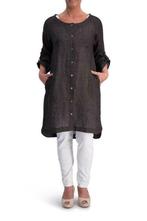 Blouse Gaya Ophilia linen maat 40/42, Kleding | Dames, Verzenden, Nieuw