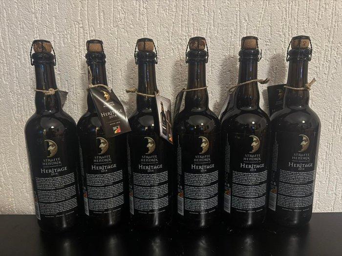 De Halve Maan - Straffe Hendrik Heritage 2014 - 75cl - 6, Verzamelen, Wijnen