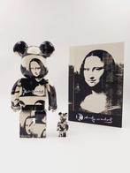Medicom Toy x Andy Warhol - Be@rbrick 400% 100% Double Mona, Antiquités & Art