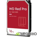 WD HDD 3.5  16TB S-ATA3 512MB WD161KFGX Red Pro, Verzenden