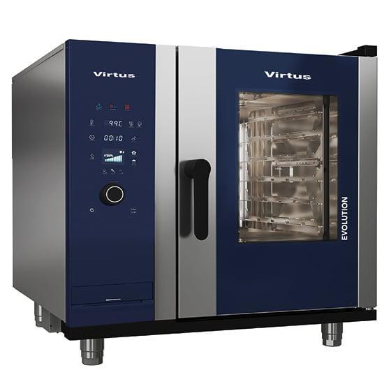 Hetelucht-/Stoomoven | EVOLUTION | 6 Niveaus (1/1 GN) | Gas, Zakelijke goederen, Horeca | Keukenapparatuur, Nieuw in verpakking