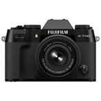 Fujifilm X-T50 Zwart + XC 15-45mm - OUTLET, Ophalen of Verzenden, Zo goed als nieuw