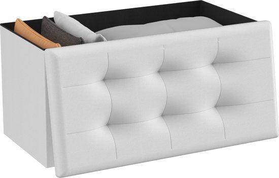 2dekans | ODADDY® Opbergbox - Zitbank Met Opbergruimte -, Huis en Inrichting, Woonaccessoires | Kisten, Ophalen of Verzenden