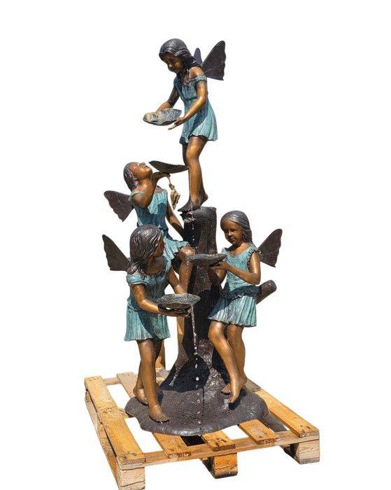 Fontein - 2025 - XXL - Bronzen Feeën, Antiek en Kunst, Curiosa en Brocante