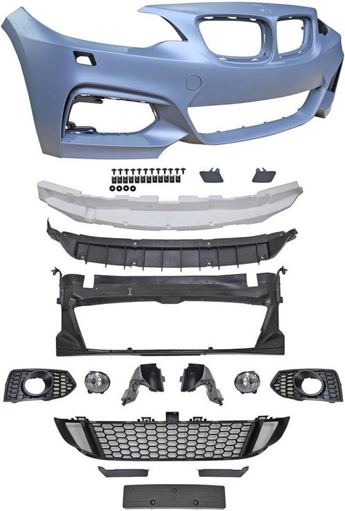 Voorbumper | M235 Style | BMW 2-serie F22 / F23 2013- | ABS, Auto-onderdelen, Carrosserie, Nieuw, BMW, Verzenden