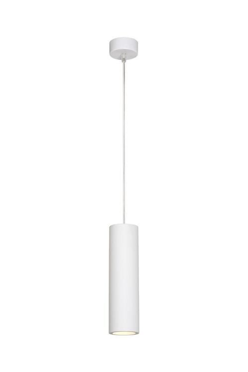 Hanglamp Lucide GIPSY -  - Ø 7 cm - 1xGU10 - Wit, Huis en Inrichting, Lampen | Hanglampen, Nieuw, Verzenden