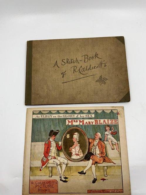 R. Caldecott (ill) - A Sketch-Book of R. Caldecotts & An, Antiek en Kunst, Antiek | Boeken en Manuscripten