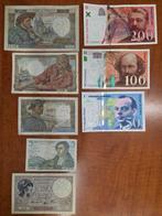 France. - 18 banknotes - various dates (Sans prix de