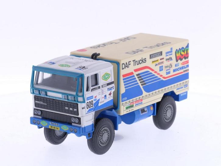 Schaal 1:50 Portegies truck models DAF Turbotwin II Parij..., Hobby en Vrije tijd, Modelauto's | 1:50, Gebruikt, Ophalen of Verzenden
