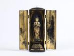 Kwan Yin (Guanyin)  Miniature Statue with Buddhist, Antiek en Kunst