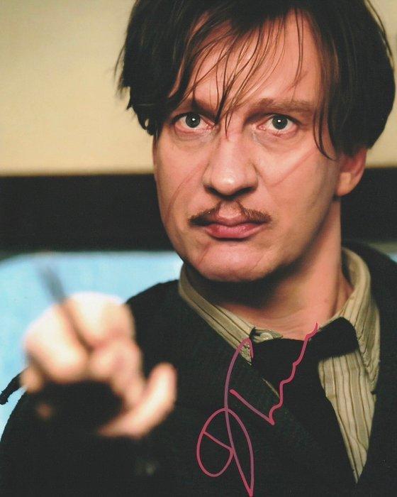 Harry Potter - Signed by David Thewlis (Remus Lupin), Verzamelen, Film en Tv