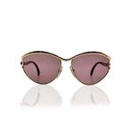 Other brand - Vintage Gold Metal TL 3301 Sunglasses with