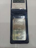 100 gram - Zilver .999 - Albino Moutinho - Verzegeld en met, Postzegels en Munten, Edelmetalen en Baren