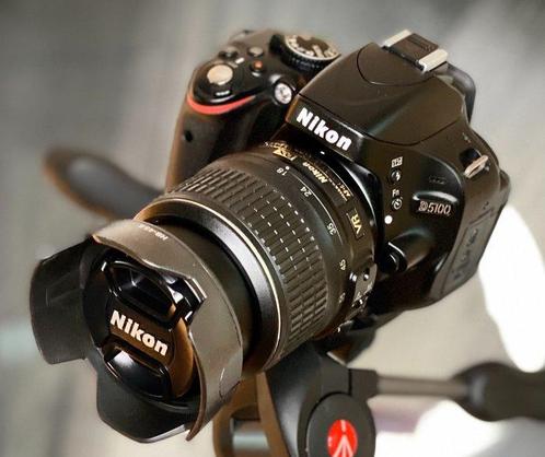 Nikon D5100 AF-S 18-55mm G-DX-VR TOP 7.079 Clicks #Nice, Audio, Tv en Foto, Fotocamera's Digitaal