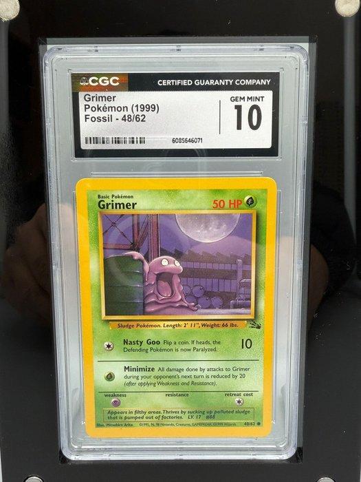 Pokémon Graded card - Grimer - CGC 10 - WOTC - Fossil, Hobby & Loisirs créatifs, Jeux de cartes à collectionner | Pokémon