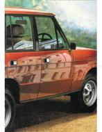 1983 LAND ROVER RANGE ROVER BROCHURE ENGELS, Boeken, Nieuw