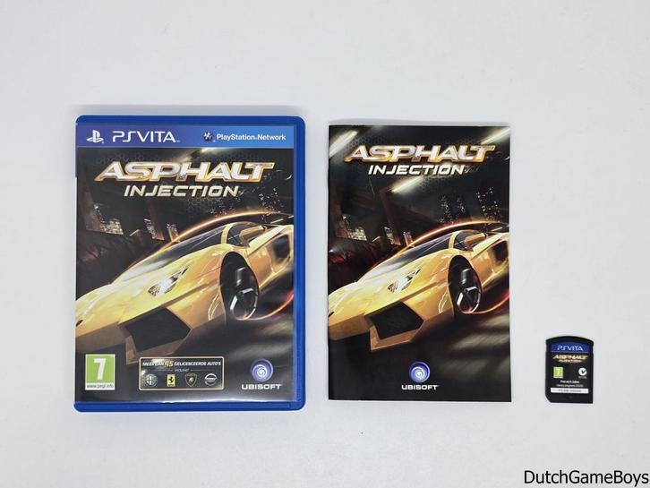 PS Vita - Asphalt Injection, Games en Spelcomputers, Games | Sony PlayStation Vita, Gebruikt, Verzenden