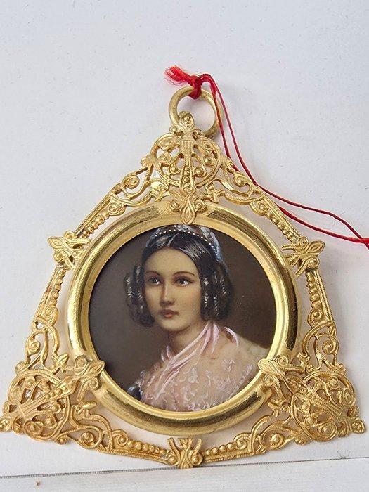 Europese school (XIX) - Ritratto di Nobildonna, Antiek en Kunst, Kunst | Schilderijen | Klassiek