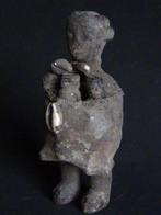EWE Fetisj Vodun stam beeldje 8 cm. - Togo (Zonder, Antiek en Kunst