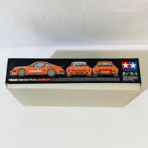 Tamiya 1:24 - Modèle réduit - Porsche Turbo RSR Type 934, Hobby en Vrije tijd, Modelauto's | 1:5 tot 1:12