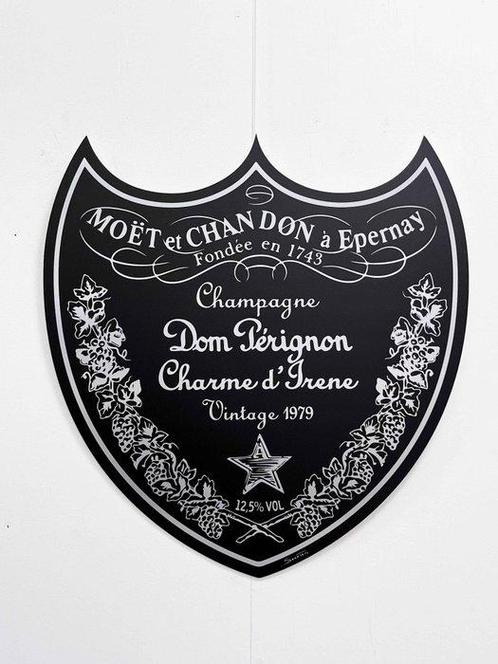 Suketchi - Dom Perignon Label, Antiquités & Art, Art | Peinture | Moderne