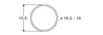 roco 40072 Traction tyres for DC locomotives.    For wheels, Overige merken, Gelijkstroom, Verzenden, Overige typen