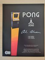 Atari - Rare Autograph From Allan Alcorn Creator of Pong, Games en Spelcomputers, Nieuw