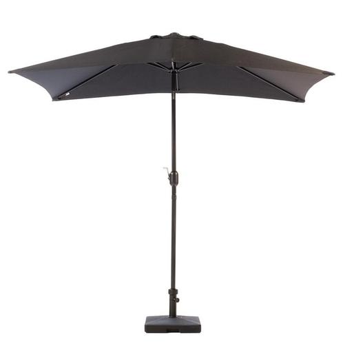 Parasol - opdraaisysteem en knikbaar 150 x 250 cm, Tuin en Terras, Parasols, 2 tot 3 meter, Kantelbaar, Nieuw, Stokparasol, Ophalen of Verzenden