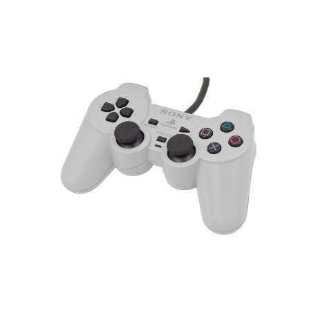 Sony PS1 Controller Dualshock 1 Wit (Gebruikte Staat), Games en Spelcomputers, Spelcomputers | Sony PlayStation 1, Gebruikt, Ophalen of Verzenden