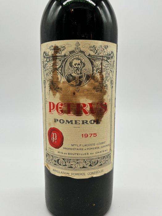 1975 Petrus - Pomerol - 1 Bouteille (0,75 l), Verzamelen, Wijnen