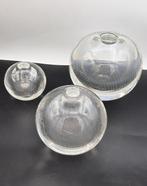 Glasfabriek Leerdam - A.D. Copier - Kandelaar (3) - Kristal, Antiek en Kunst