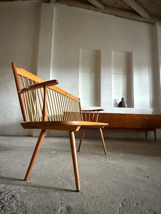 Hermann Fleiner - Albert Haberer - Settle (zitbank met hoge, Antiek en Kunst, Antiek | Meubels | Stoelen en Sofa's