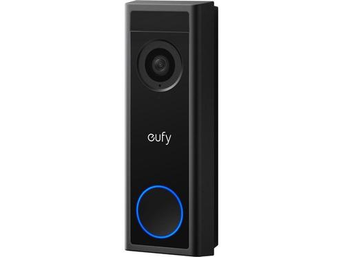eufy C30 2K Draadloze Video Deurbel 2K FHD - Accu Zwart, Huis en Inrichting, Woonaccessoires | Overige, Zo goed als nieuw, Verzenden