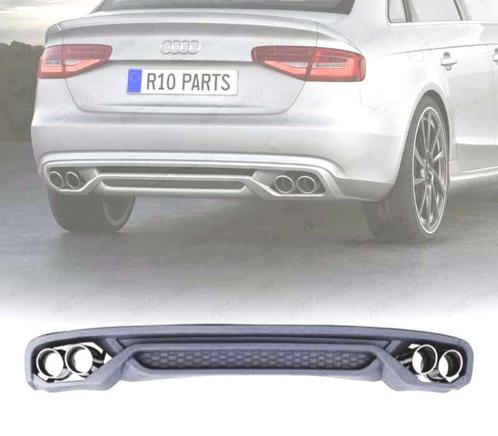 Diffuseur Pour Audi A4 B8 12-15 Look Abt + Echappement Queue, Autos : Pièces & Accessoires, Carrosserie & Tôlerie, Envoi