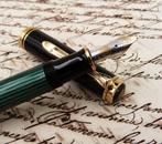 Pelikan - M600 Pistonfiller, green stripe, NEW STYLE,  BB, Nieuw