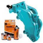 Foliatec Remklauwlakset | ocean turquoise | 3 Komponenten, Autos : Divers, Tuning & Styling, Verzenden