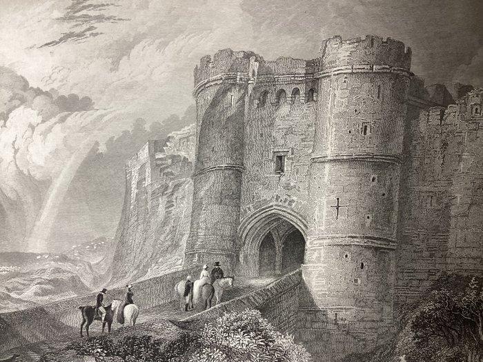 Verenigd Koninkrijk - 8 Engelse en Welsh kastelen door, Boeken, Atlassen en Landkaarten