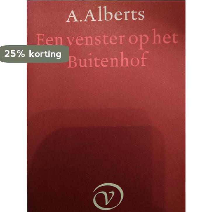 Een venster op het buitenhof 9789028206755 Alberts, Boeken, Romans, Zo goed als nieuw, Verzenden