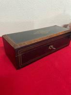 Kist - Napoleon III houten kist, Antiek en Kunst