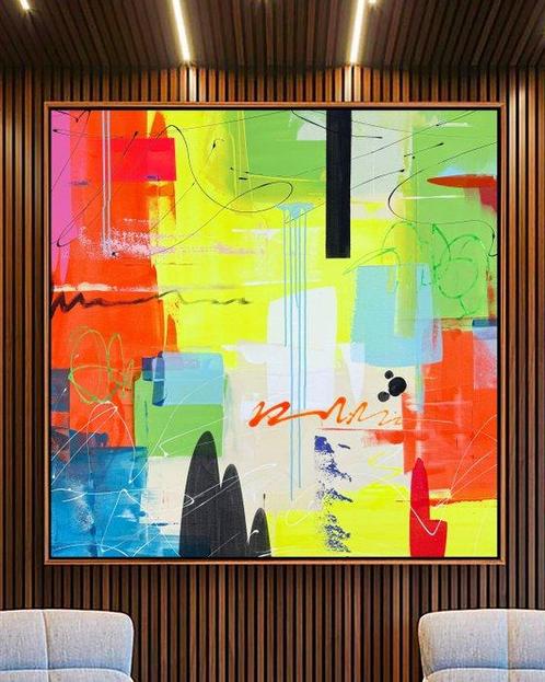 Romons - RV146 - XL, Antiek en Kunst, Kunst | Schilderijen | Modern