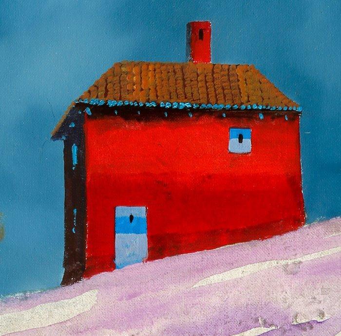 Guido Borelli - ercole, Antiek en Kunst, Kunst | Schilderijen | Modern