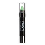 Moon Glow Pastel Neon UV Body Crayons Pastel Green 3.2g, Hobby & Loisirs créatifs, Verzenden