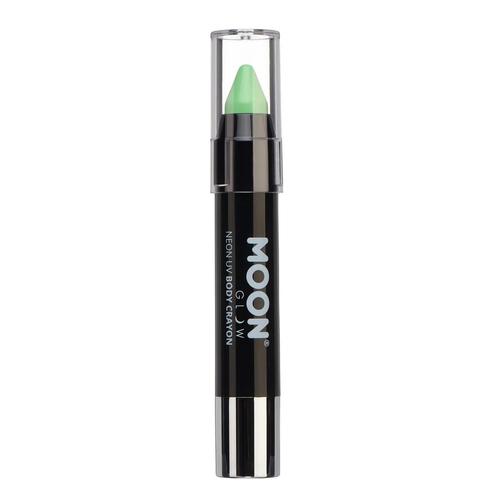 Moon Glow Pastel Neon UV Body Crayons Pastel Green 3.2g, Hobby & Loisirs créatifs, Articles de fête, Envoi