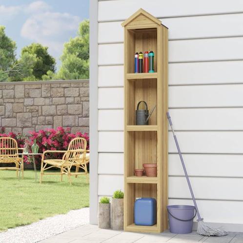vidaXL Tuinschuur 40x33x222 cm geïmpregneerd grenenhout, Tuin en Terras, Tuinhuizen, Nieuw, Verzenden