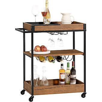 2dekans | SoBuy - Keukentrolley - Max. 60 kg - 77 x 41 x 90, Huis en Inrichting, Keuken | Keukenbenodigdheden, Ophalen of Verzenden