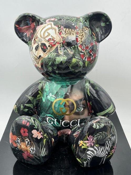 Naor - Teddy jungle gucci, Antiek en Kunst, Kunst | Schilderijen | Modern