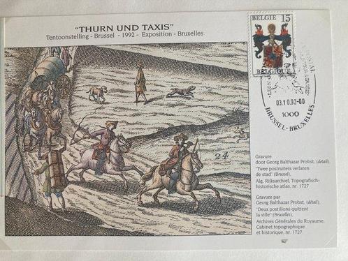 Belgique 1992 - Collection thématique « Thurn et Taxis » /, Postzegels en Munten, Postzegels | Europa | België